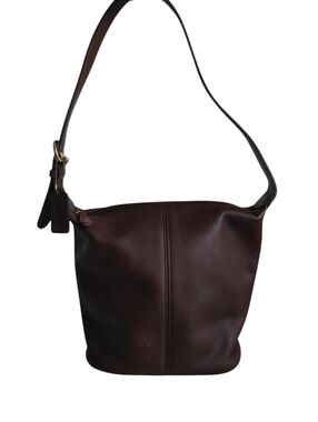 Vintage COACH Dark Brown Hobo Shoulder Bag